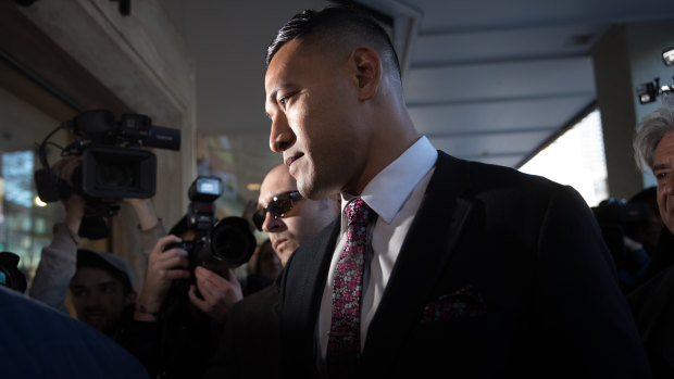 Israel Folau is seeking up to $10 million in damages from Rugby Australia and the NSW Waratahs.