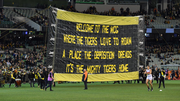 Fortress MCG: Richmond have dominated at home.