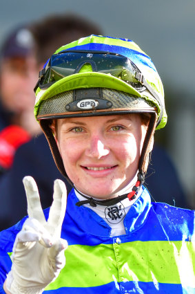Jamie Kah’s Melboure Cup ride is Okita Soushi.