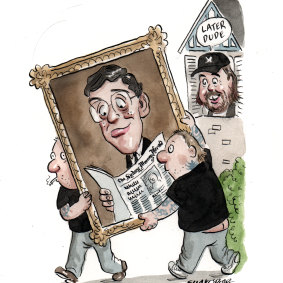 The Fairfax family's collections are being sold by Bonhams. Illustration: John Shakespeare