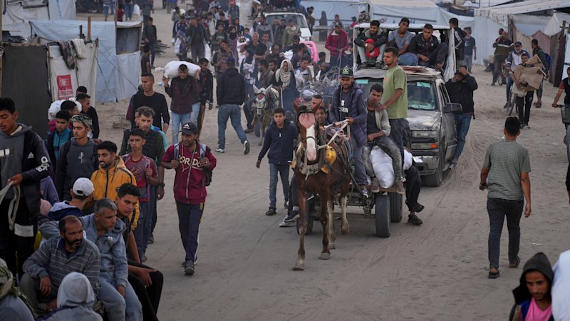 Gaza aid sites closed as Israel declares ‘combat zones’
