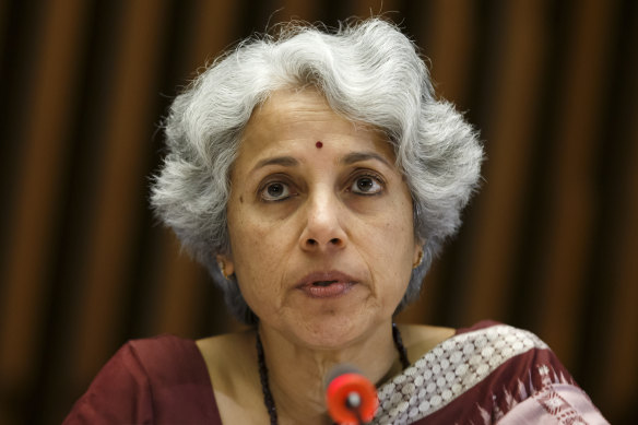 WHO's chief scientist Dr Soumya Swaminathan thinks vaccinated travellers could still spread coronavirus.