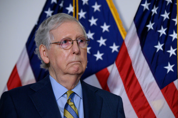 Senate Majority Leader Mitch McConnell said "there will be an orderly transition" of power.