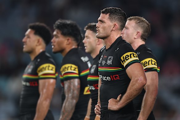 Nathan Cleary and the Panthers crashed to their first loss of the year on Thursday.