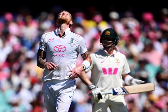 Intensity: Ben Stokes and Steve Smith.