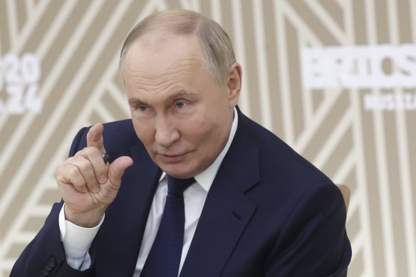 Vladimir Putin will be playing host this week.