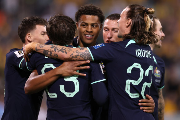 It was a mixed year for the Socceroos after a stunning run at the last World Cup.