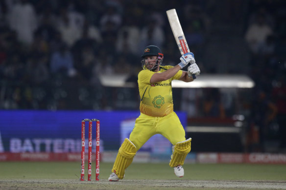 A captain’s knock from Aaron Finch helped Australia to victory in the only T20I against Pakistan.