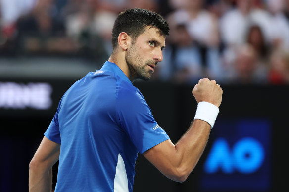 Novak Djokovic is the master of mixing it up, giving opponents no place to hide in clutch moments.
