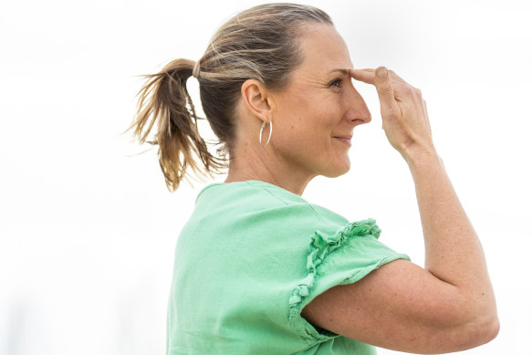 Fiona Redding finds tapping makes a big difference to her health.