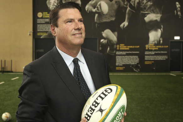 Rugby Australia chairman Hamish McLennan.