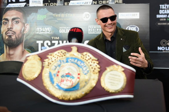Tim Tszyu is ready to make another statement on the Gold Coast on Sunday against Carlos Ocampo.
