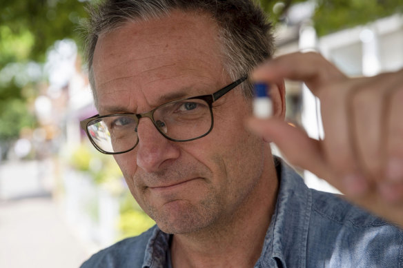 Michael Mosley in his TV doco Addicted to Painkillers.