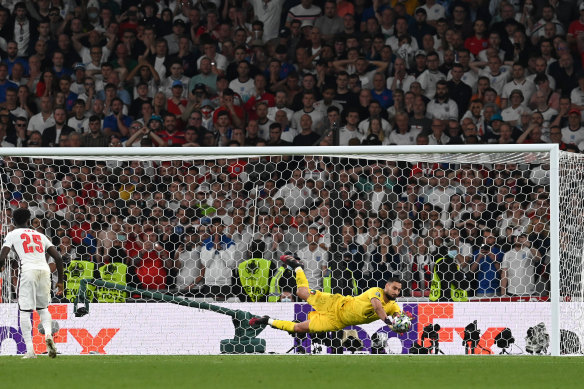 Best on show: Gigio Donnarumma wins player of the tournament. 