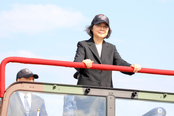 Taiwanese President Tsai Ing-wen.