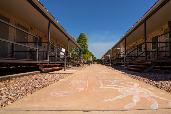 The Howard Springs quarantine facility near Darwin.