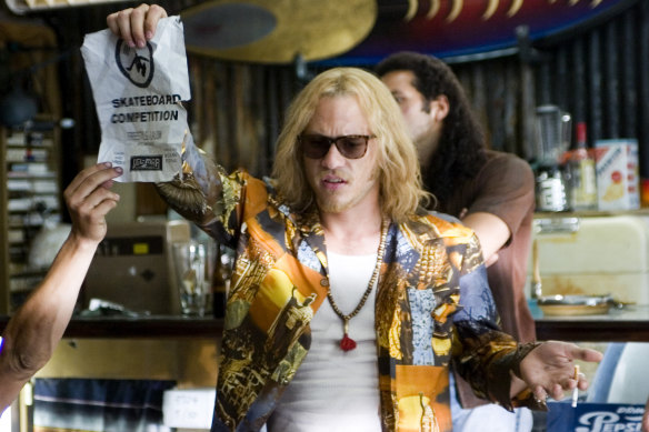 Heath Ledger as Skip Engblom in Lords of Dogtown. 