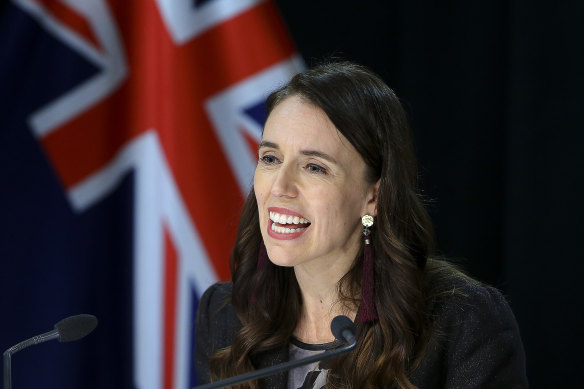 New Zealand Prime Minister Jacinda Ardern.