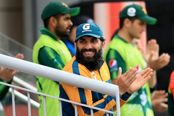 Former captain Misbah-ul-Haq who resigned from Pakistan’s selection committee.
