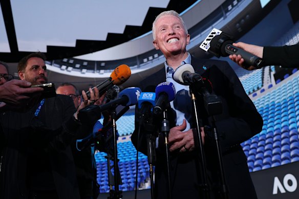 Tennis Australia and Australian Open boss Craig Tiley is in the frame to take over the most senior role in US tennis.