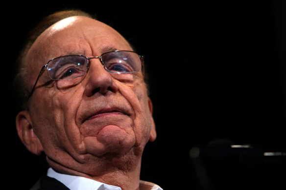 Media mogul Rupert Murdoch.