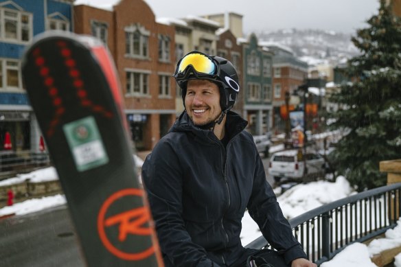 Getaway’s Jason Dundas in Park City, Utah.