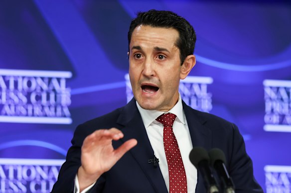 Laws that would criminalise two pro-Palestinian slogans, along with swastikas and the flags of terrorist groups, would “stand the test of time”, Queensland Premier David Crisafulli said last month.