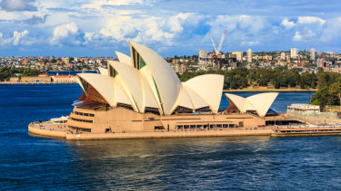 JÃ¸rn Utzon's winning design ended up costing $102 million to build.