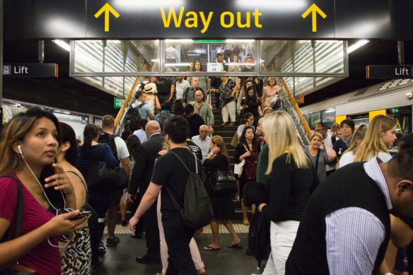 With 5 million residents each, Melbourne and Sydney need to move more people by train.
