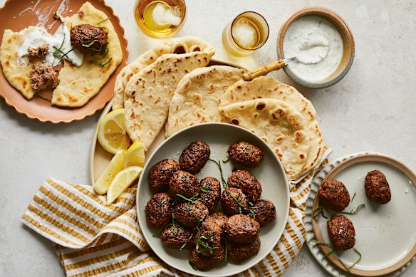 Serve bite-sized versions of the beef koftas as an appetiser with minted yoghurt.