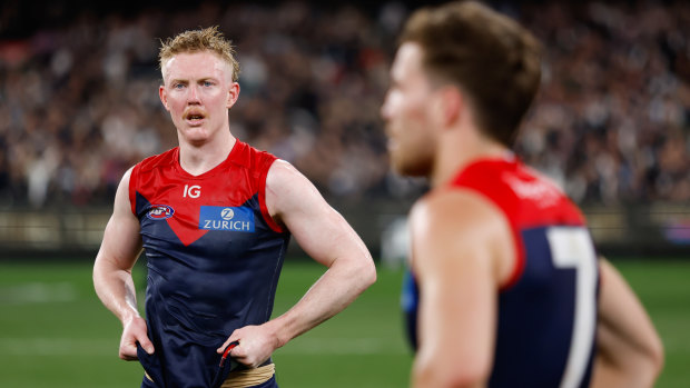 Melbourne put Clayton Oliver on notice over behavioural issues