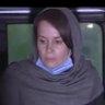 Iranian State TV aired footage showing Kylie Moore-Gilbert at an airport in Tehran after her release.
