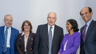 Anthony Pratt (left) hosted the superannuation roundtable that also included RBA governor Michele Bullock, former prime minister Paul Keating, Macquarie’s Shemara Wikramanyake and financier Michael Milken. 