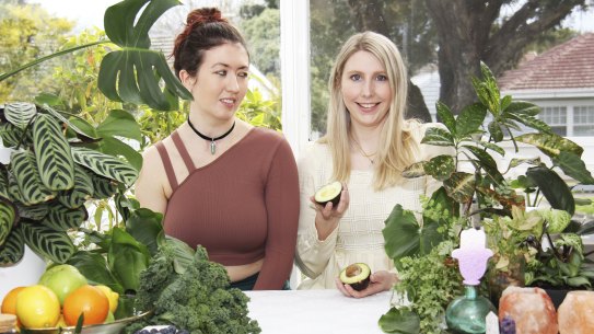 Debra Thomas and Ella Roth Barton, WellBless co-writers and actors.