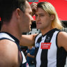 ‘There’s enough crash and bash’: Magpies, Cats guard against concussion