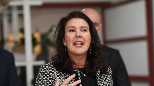 Superannuation Minister Jane Hume.