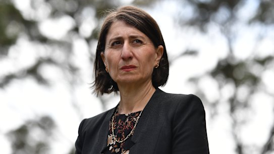 Gladys Berejiklian approved of more than $100 million going to councils in Coalition seats, but no signed documents exist.