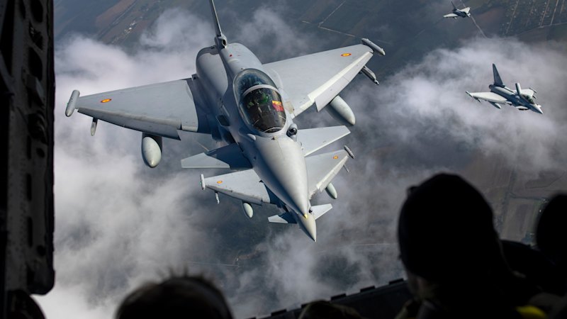 Russian planes violate Lithuanian airspace as Putin hits back at ‘unfriendly’ sanctions