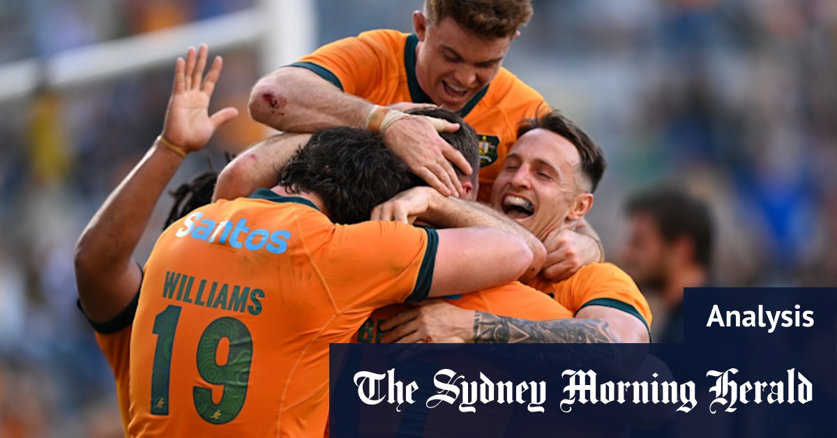 The classic ’80s banger than sums up the 2025 Wallabies