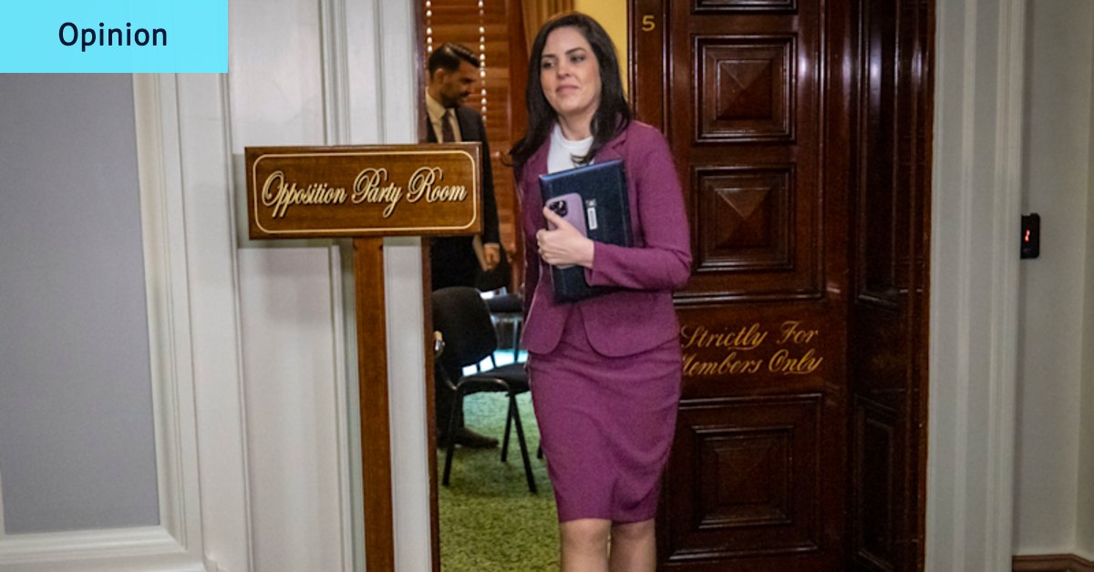 It is over. Moira Deeming just can’t see it