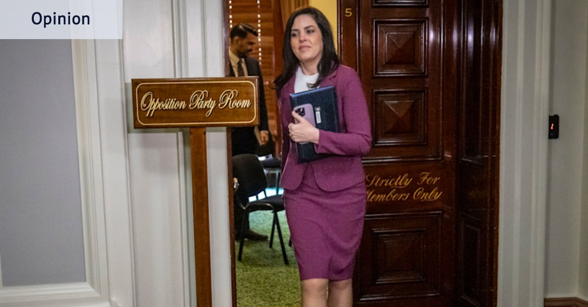 It is over. Moira Deeming just can’t see it