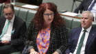Minister for Defence Industry Melissa Price on a rare outing to the despatch box. 