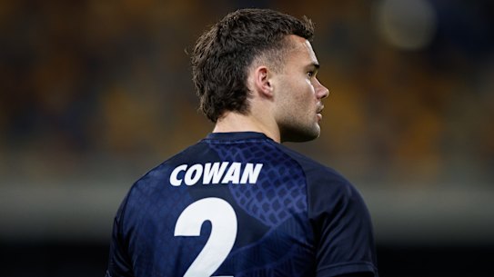 Lachie Cowan was taken to hospital via ambulance but has since been discharged.