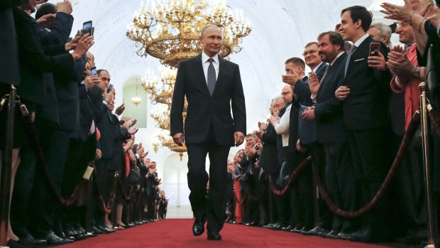 The power of one: Putin settles in for an extended stay