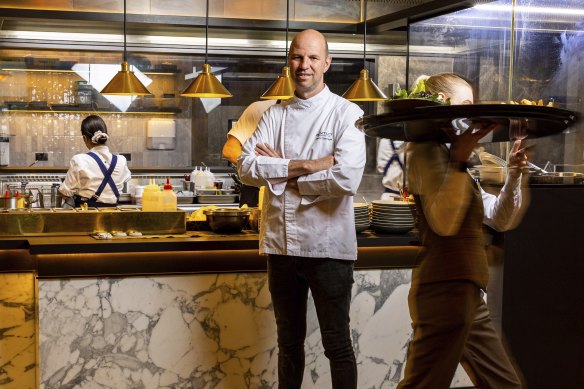 Brasserie 1930 executive chef Brent Savage says his greatest challenge will be keeping up with numbers at the already popular hotel restaurant.
