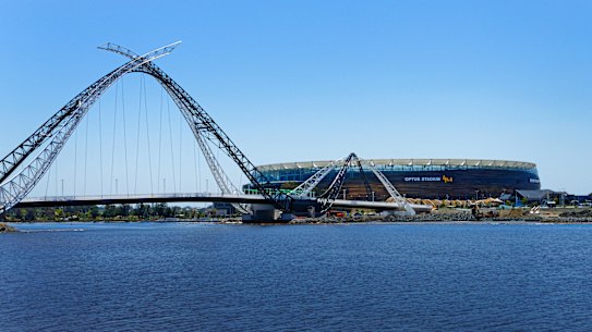 Crowds will flock to hospitality venues nearby and at the Optus Stadium precinct.