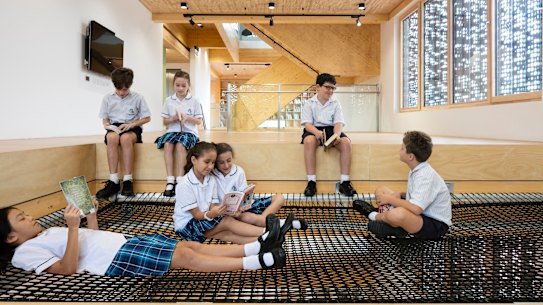 "A very different type of space": Our Lady of the Assumption Catholic Primary School in North Strathfield.