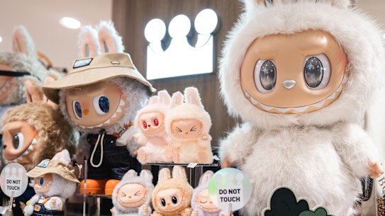 The sharp-fanged monster dolls are the major sales driver for owner Pop Mart.