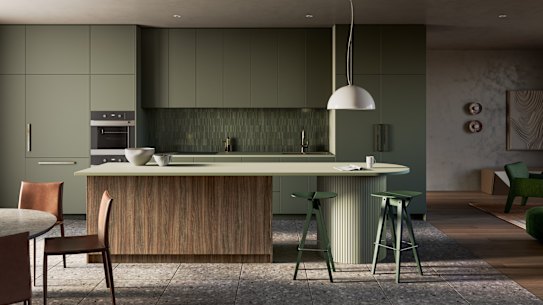 Update your kitchen before the end of the year with new lighting and new cupboard doors.