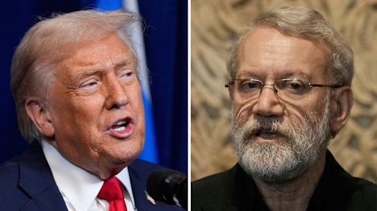 Trump and Iran’s National Security Council chief Ali Larijani traded threats over the latest developments,